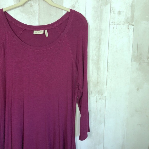 ❌SOLD❌ [LOGO] Lori Goldstein Scoop Neck Tunic Top - Picture 5 of 8